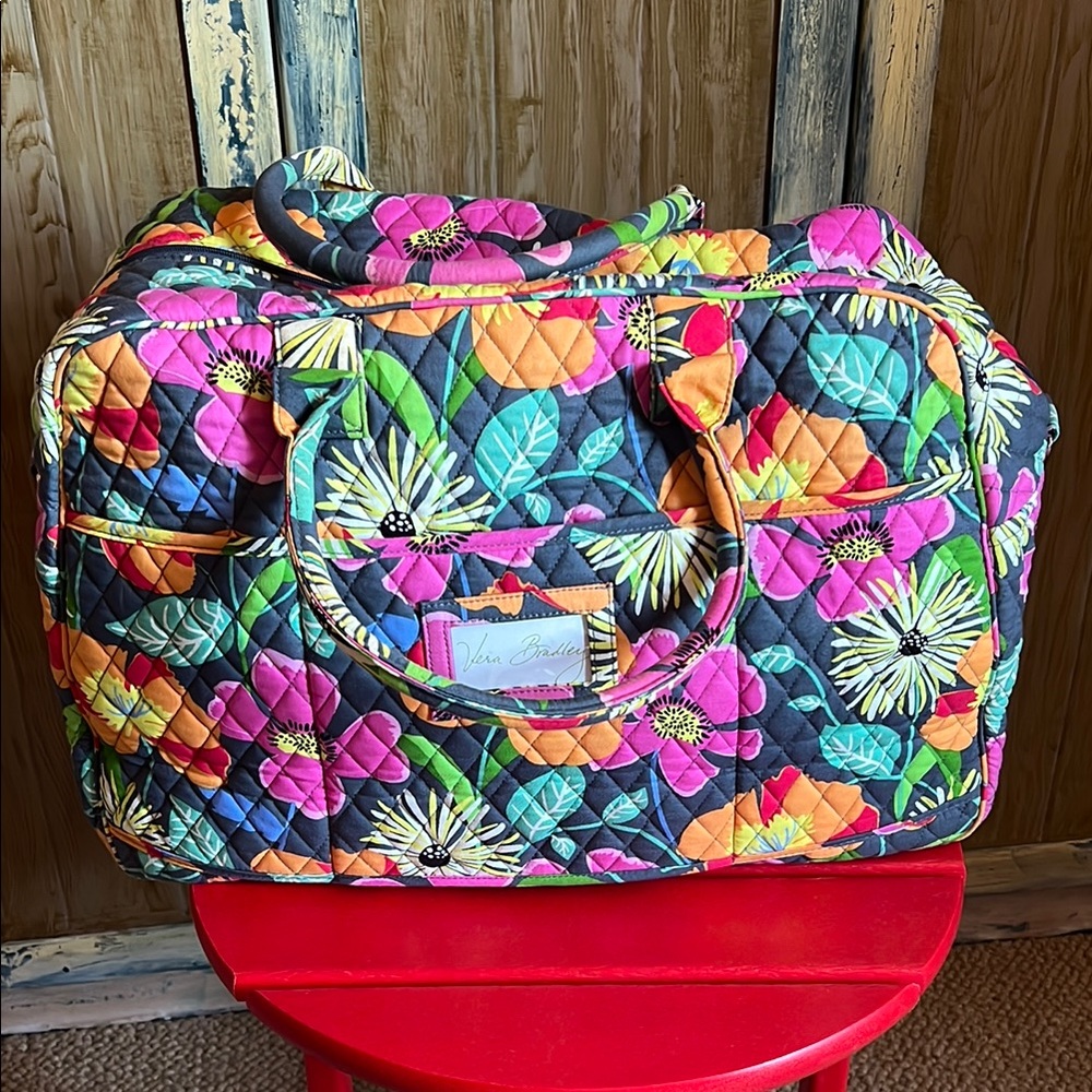 Vera Bradley Floral Quilted Women's Bag - Multicolor